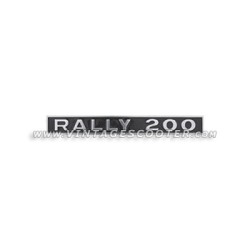 Embleme de coque arrière Vespa 200 Rally 1° Série